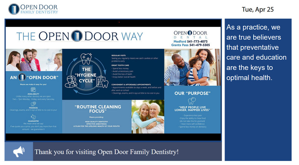 Open-Door-Dentistry-signage-example-1